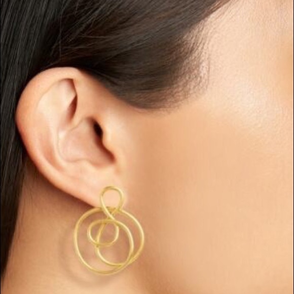 Madewell Earrings Treble Twist Earrings - Picture 2 of 7